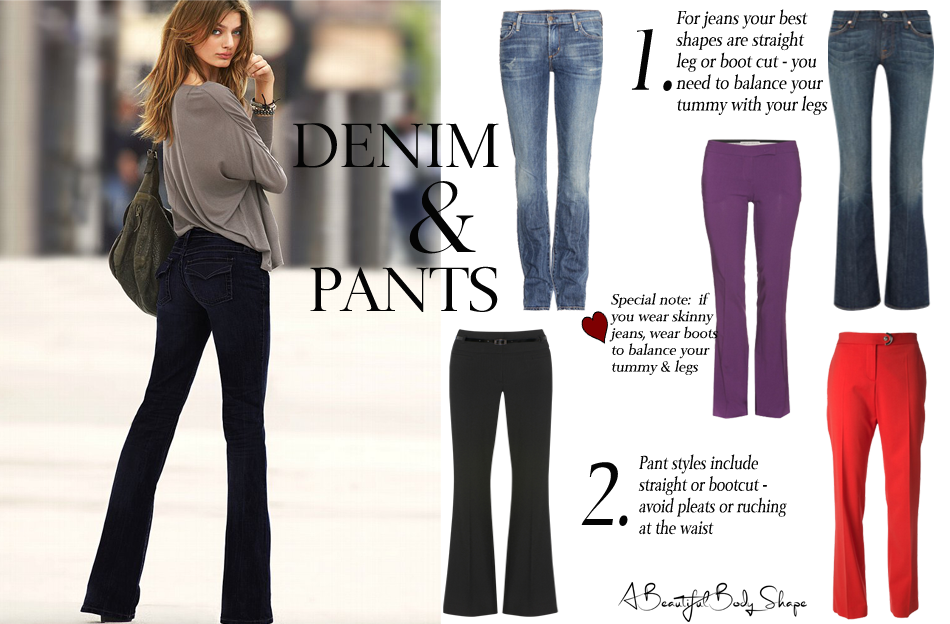 best plus size jeans for apple shape