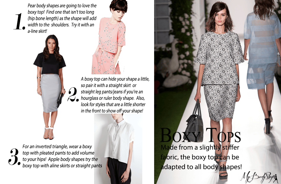boxy body shape