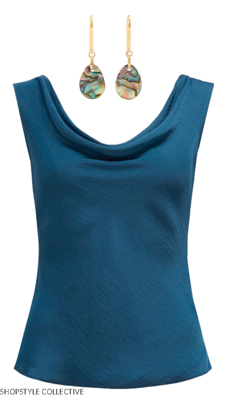 Necklines and jewellery. An easy look 