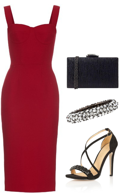 Inverted Triangle Body Type - Gorgeous Looks For You In Red!