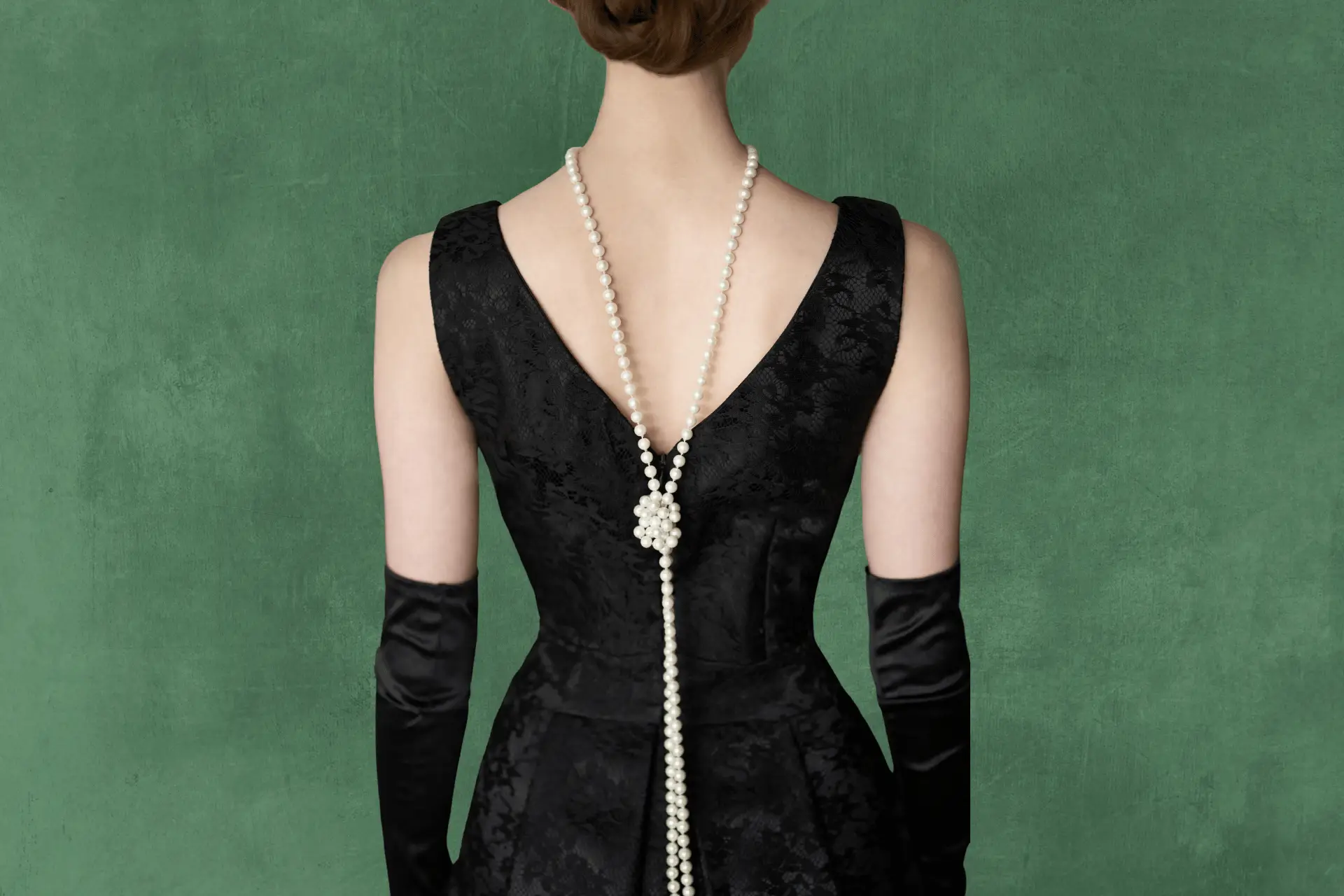 classic black dress