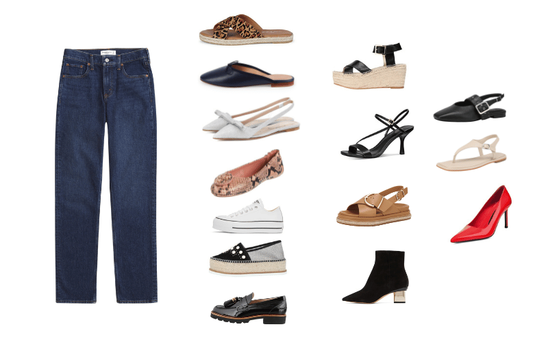 shoes to wear with jeans