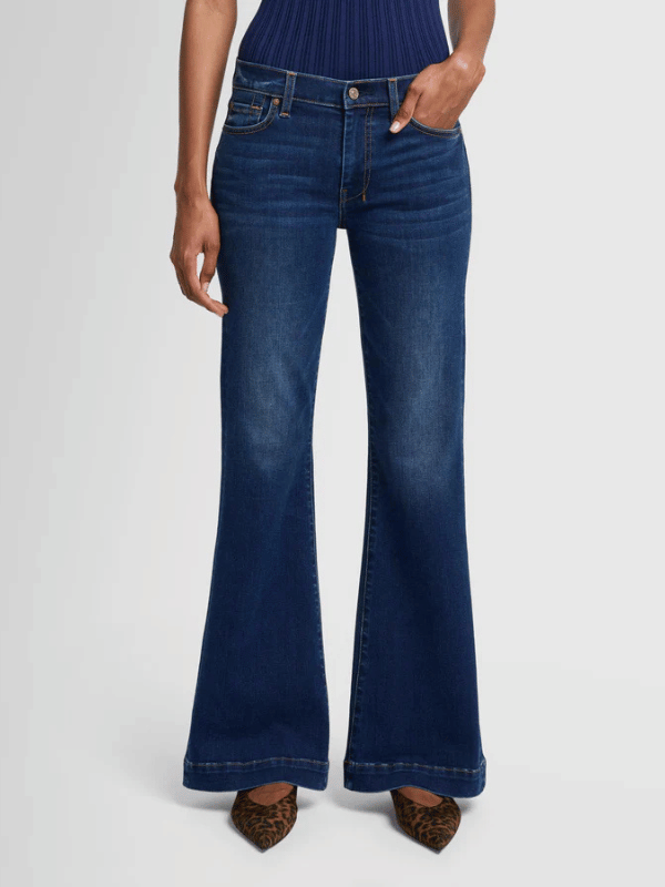wide leg 70's style denim