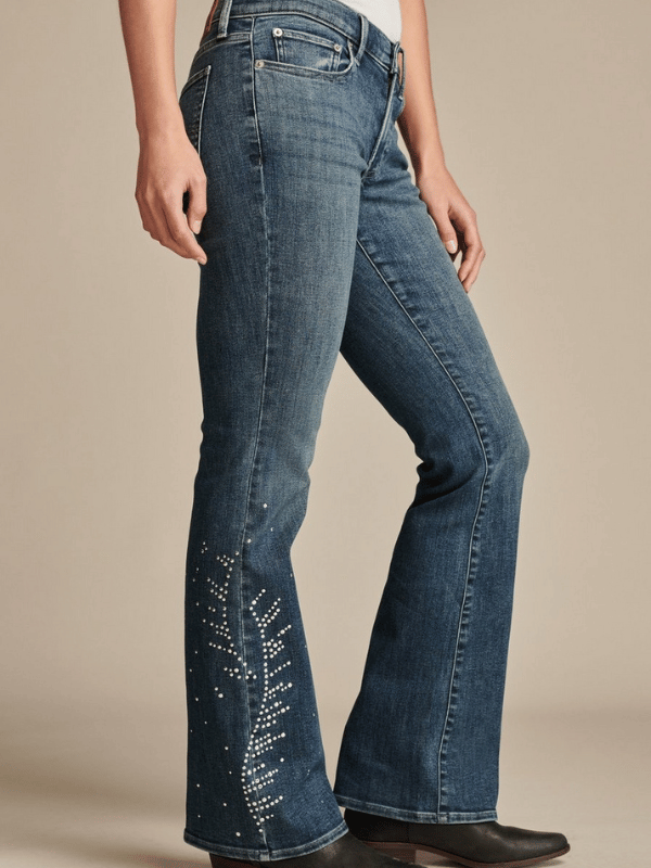 flared jeans from Lucky brand