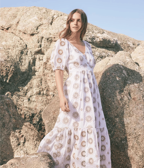 straight body shape dress styles with gathering