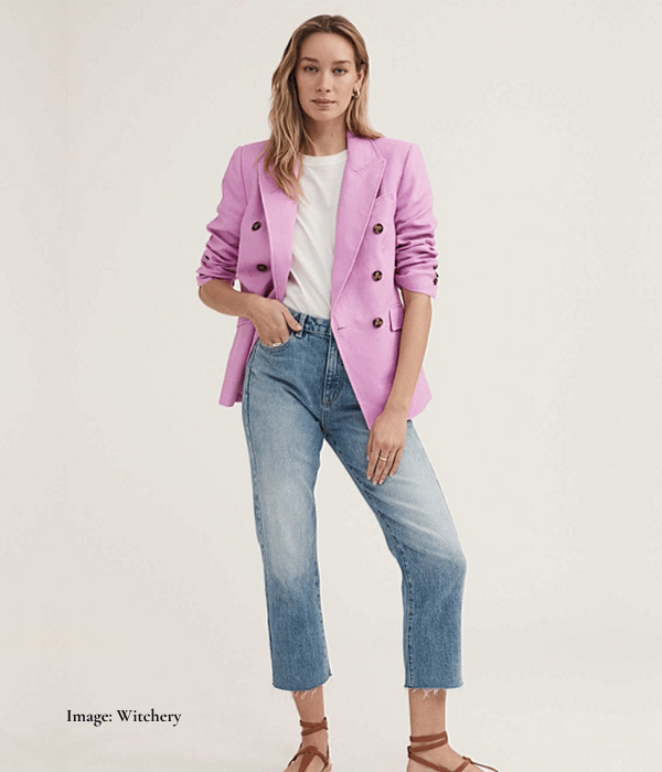 straight leg jeans for a straight body shape lighter coloured denim